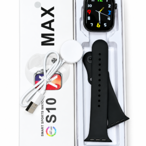Nazton Home max s10 smartwatch packaging flat lay